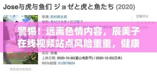 警惕!远离色情内容,辰美子在线视频站点风险重重,健康娱乐有良策