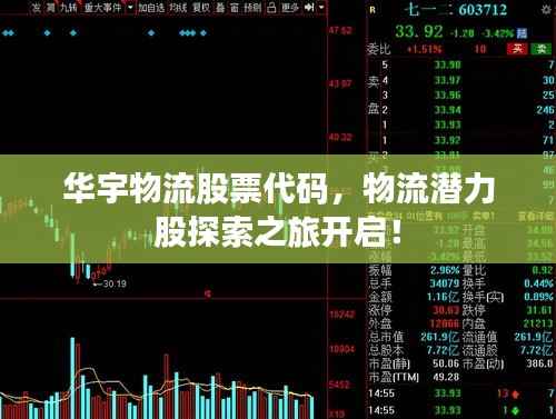 华宇物流股票代码，物流潜力股探索之旅开启！